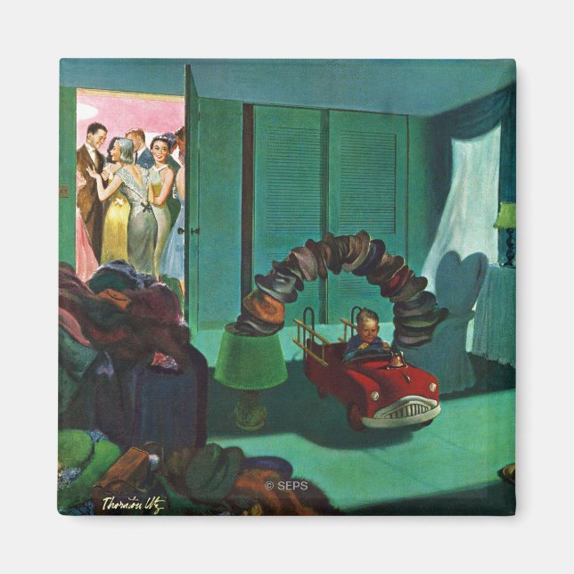 Hat Bridge Magnet (Front)