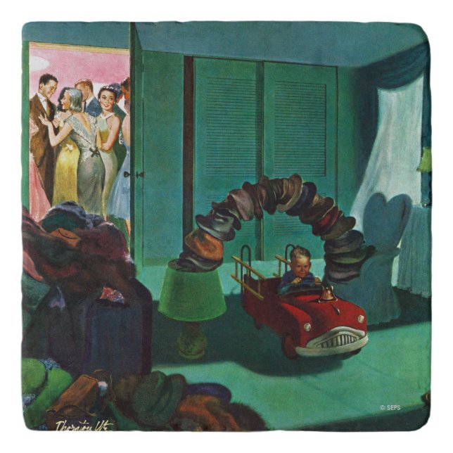 Hat Bridge Trivet (Front)