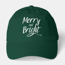 Hat (Cap) : Merry and Bright (green)