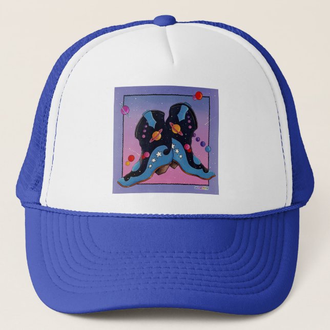 Hat, Cap - Midnight Cowboy Boots (Front)