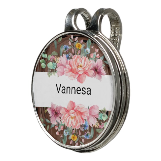 Hat Clip Floral Flowers  (3/4)