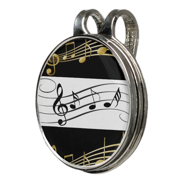 Hat Clip Music Notes  (3/4)