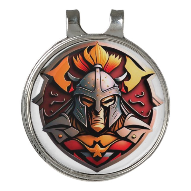 Hat Clip - Warrior Theme Logo (Front)