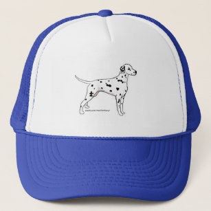 Hat: Dalmatian (Black Spotted) Trucker Hat