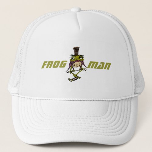 HAT Divers Frogman Frog_man Frog Man Frogmen Trucker Hat