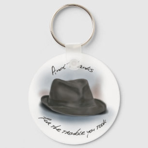 Hat for Leonard 1 Keychain