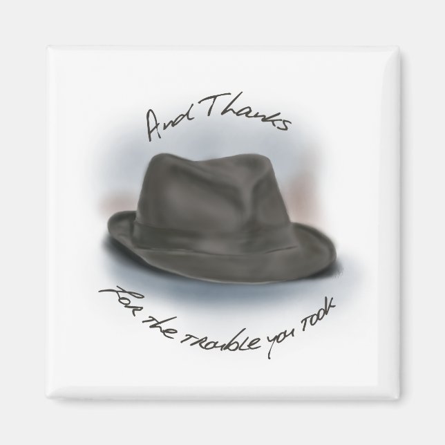 Hat for Leonard 1 Magnet (Front)