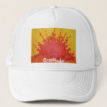 Hat-glowing Sunshine Trucker Hat at Zazzle