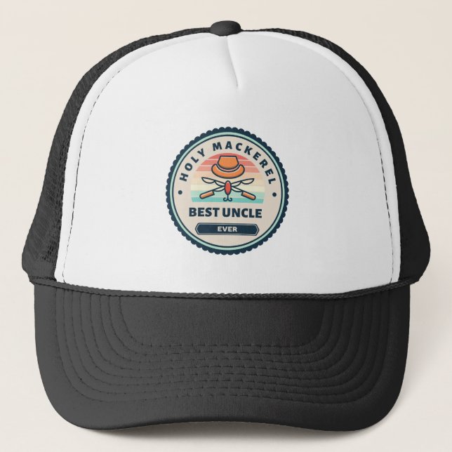 Hat - Holy Mackerel! Best Uncle Ever (Front)