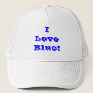 Hat I Love Blue