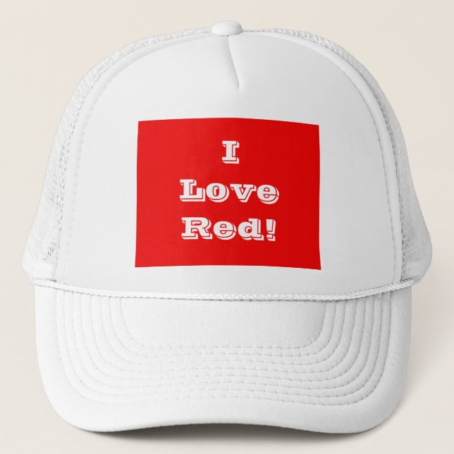 Hat I Love Red (Front)