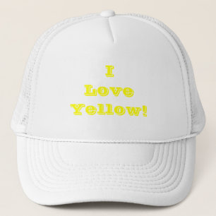 Hat I Love Yellow