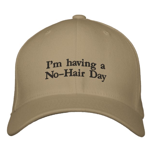 no hair day hat