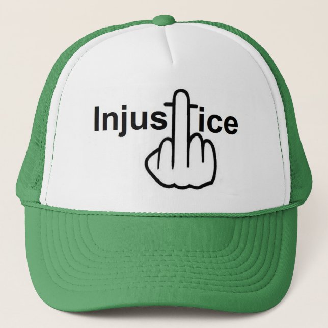 Hat Injustice Is Bad (Front)