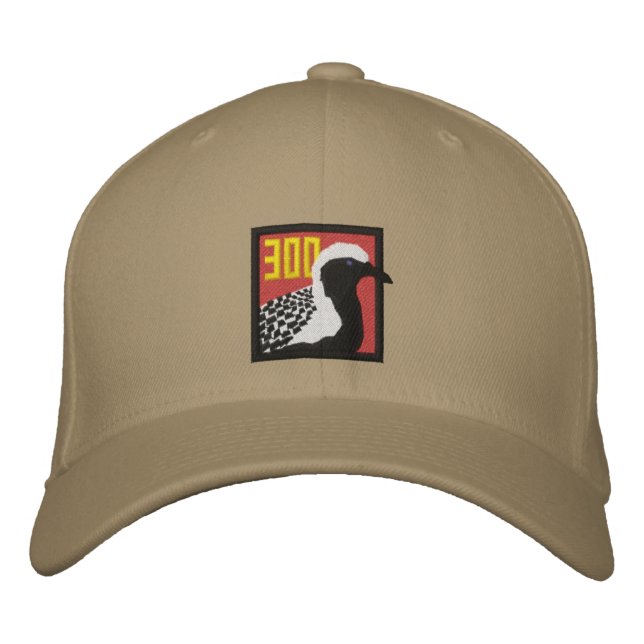 Hat: Jonathan's 300th County Bird Embroidered Baseball Hat (Front)
