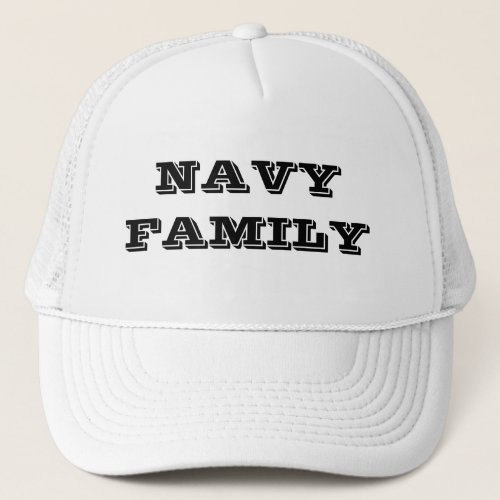 Hat Navy Family