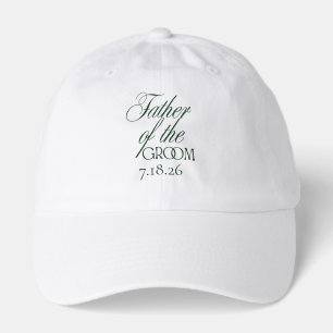 Hat Of Father Of The Groom Dark Green