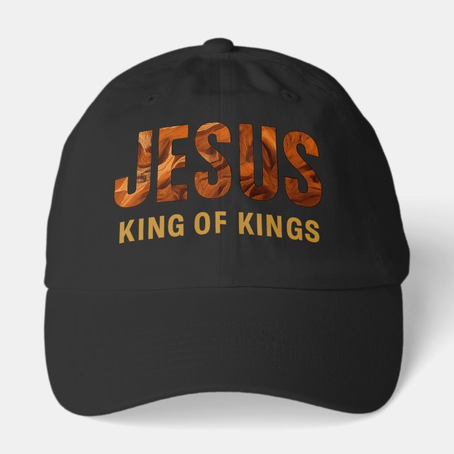 Hat or cap with Jesus King of kings (Front)