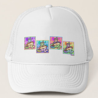 Hat - Pop Art Hot Dog with Chips and a Drink