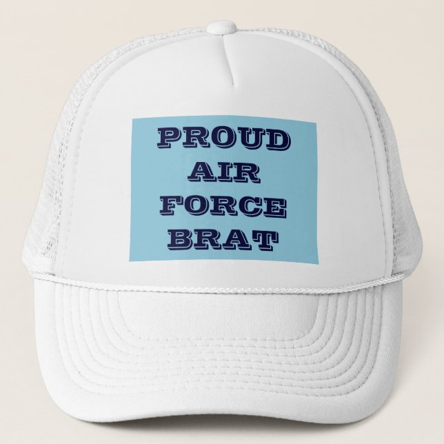 Hat Proud Air Force Brat (Front)
