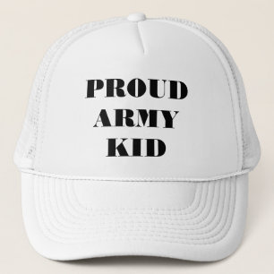 Hat Proud Army Kid
