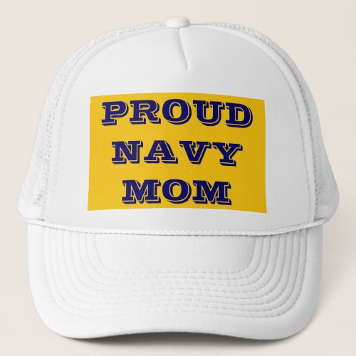 Hat Proud Navy Mom
