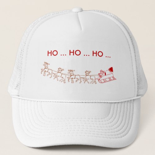 Hat _ Santa and Sleigh