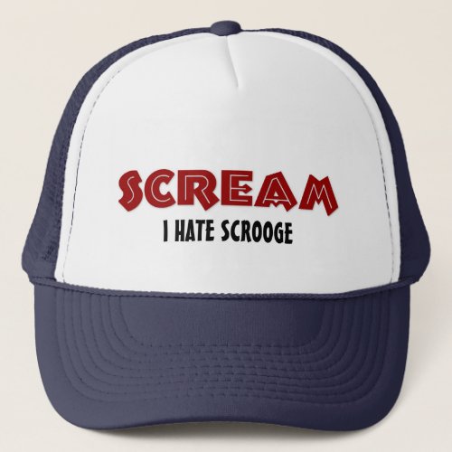 Hat Scream I Hate Scrooge