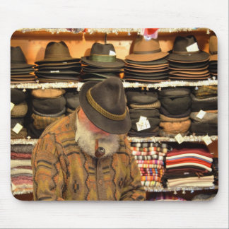 Hat Seller Mouse Pad