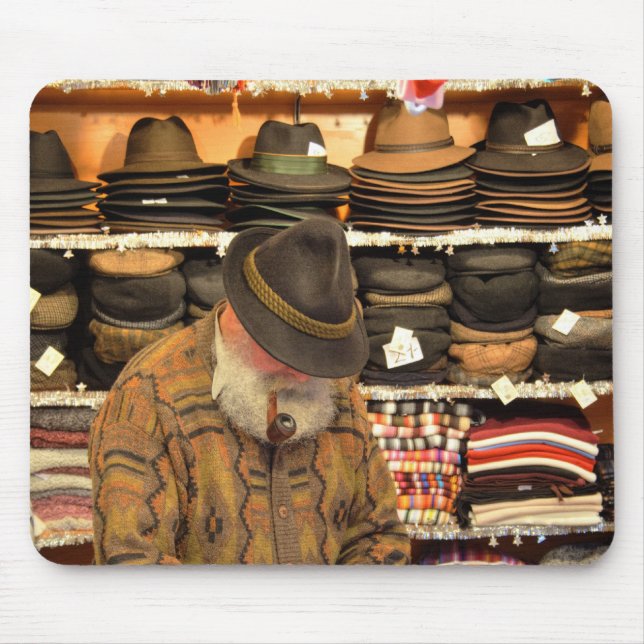 Hat Seller Mouse Pad (Front)