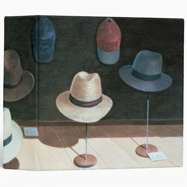 Hat Shop 1990 3 Ring Binder (Front/Spine)