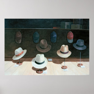 Hat Shop 1990 Poster
