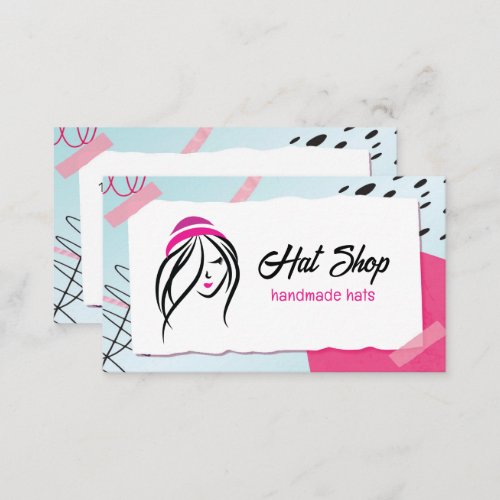 Hat Shop for Women Business Card