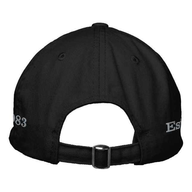 Hat, Side Text Embroidered Baseball Cap | Zazzle