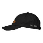 Hat, Side Text Embroidered Baseball Cap at Zazzle