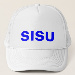 HAT~ Sisu Nature & Spirit of the Finnish People Trucker Hat
