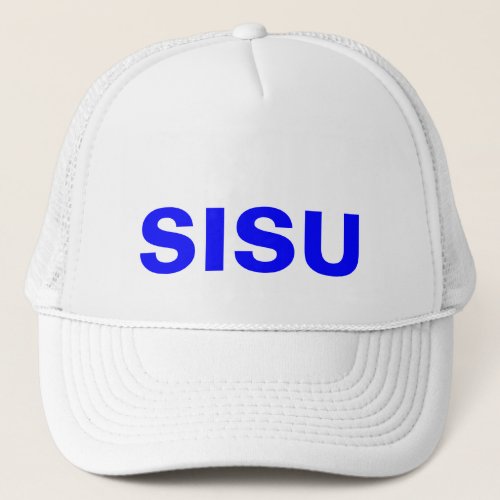 HAT Sisu Nature  Spirit of the Finnish People Trucker Hat