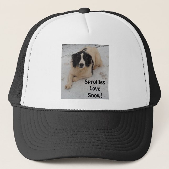 Hat Sprollie In The Snow (Front)