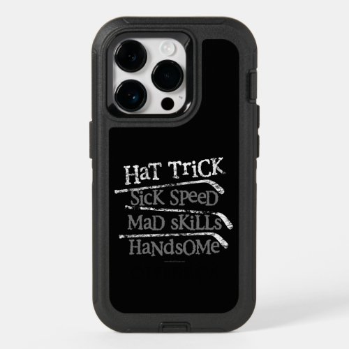 Hat Trick hockey OtterBox iPhone Case