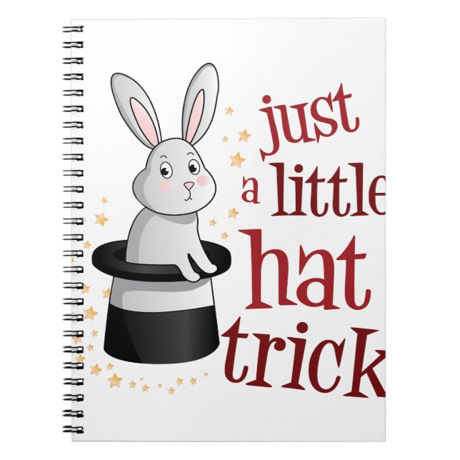 Hat Trick Notebook (Front)