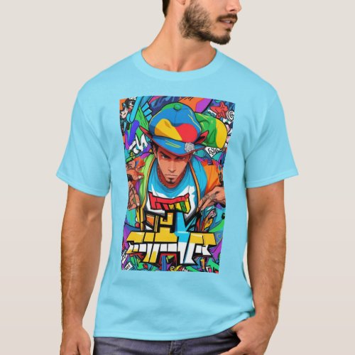 Hat Trick Urban Beats Collection T_Shirt