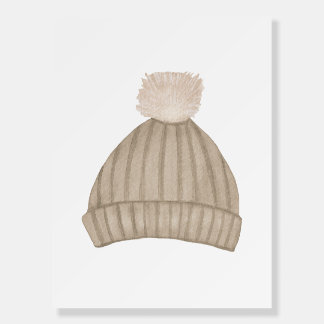 Hat Watercolor Foam Board