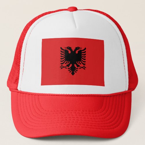 Hat with Flag of Albania
