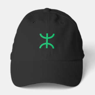 Hat with flag of Amazigh by tifinigh
