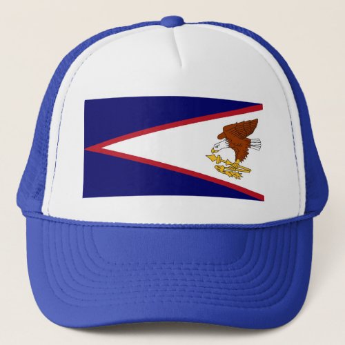 Hat with Flag of  American Samoa_ USA