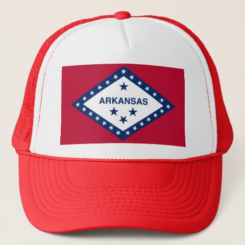 Hat with Flag of  Arkansas State _ USA