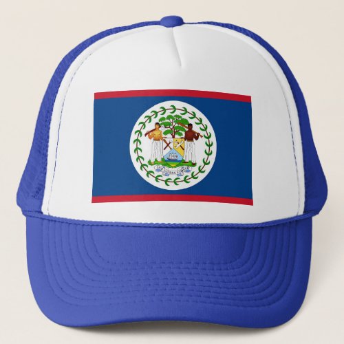 Hat with Flag of Belize