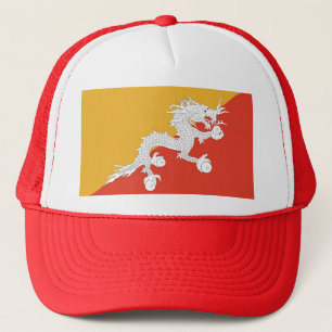 Hat with Flag of Bhutan