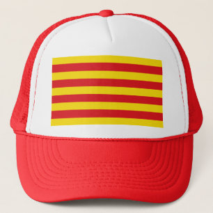 Hat with Flag of Catalonia