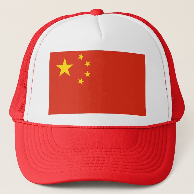 Hat with Flag of China (Front)